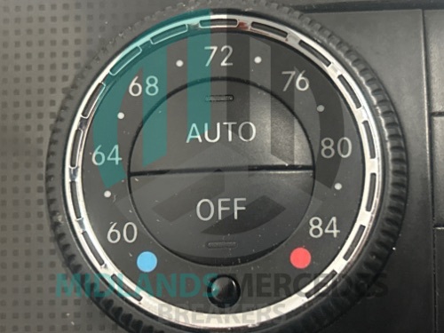 MERCEDES-BENZ ML W164 Climate Hazard Panel With Surround