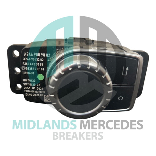 MERCEDES-BENZ A B Class W176 W246 Multimedia Control Wheel