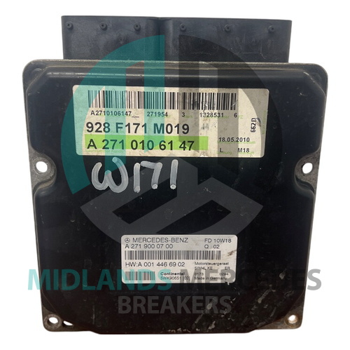 MERCEDES-BENZ SLK200 R171 Engine ECU