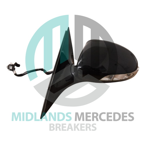 MERCEDES-BENZ S Class W221 Wing Door Mirror Left Side Power Fold
