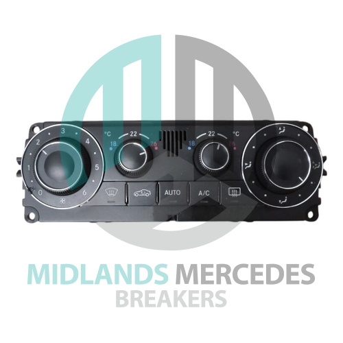 MERCEDES-BENZ CLK W209 Heater Control Panel
