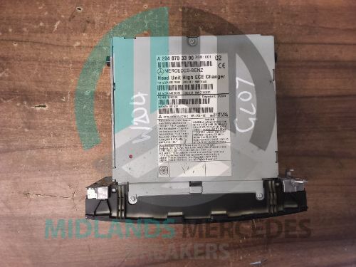 MERCEDES-BENZ C Class W204 Stereo Radio CD Player