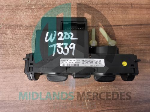 MERCEDES-BENZ C Class W202 Heater Control Panel